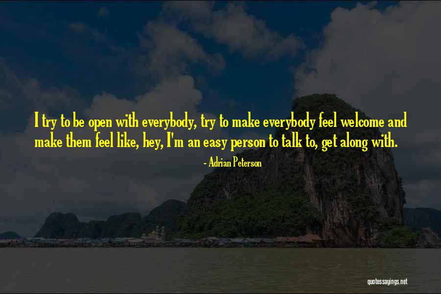 Welcome Quotes By Adrian Peterson Welcome Quotes By Adrian Peterson