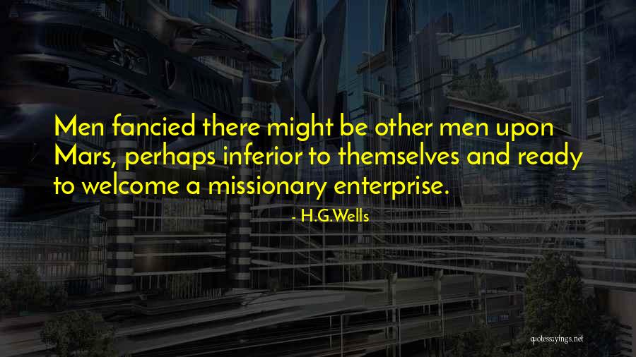 Welcome Quotes By H.G.Wells