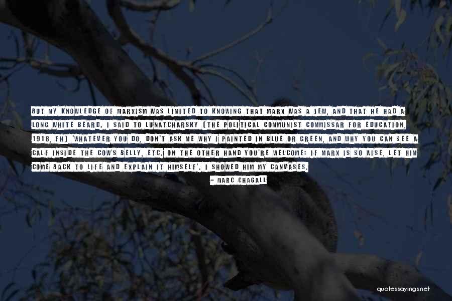 Welcome Quotes By Marc Chagall Welcome Quotes By Marc Chagall