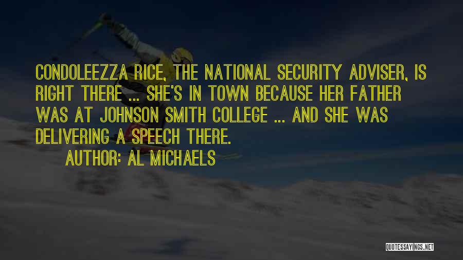 Welcome Speech In College Quotes By Al Michaels