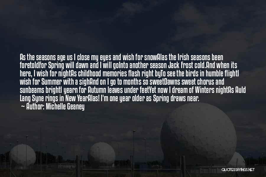 Welcome Summer Season Quotes By Michelle Geaney