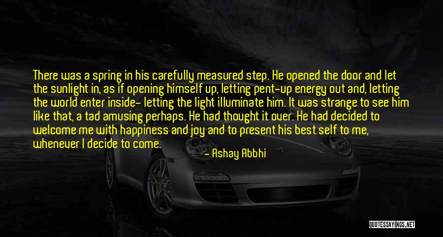 Welcome The Present Quotes By Ashay Abbhi Welcome The Present Quotes By Ashay Abbhi