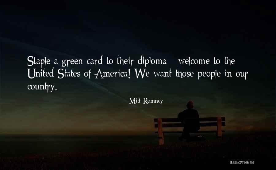 Welcome To America Quotes By Mitt Romney Welcome To America Quotes By Mitt Romney