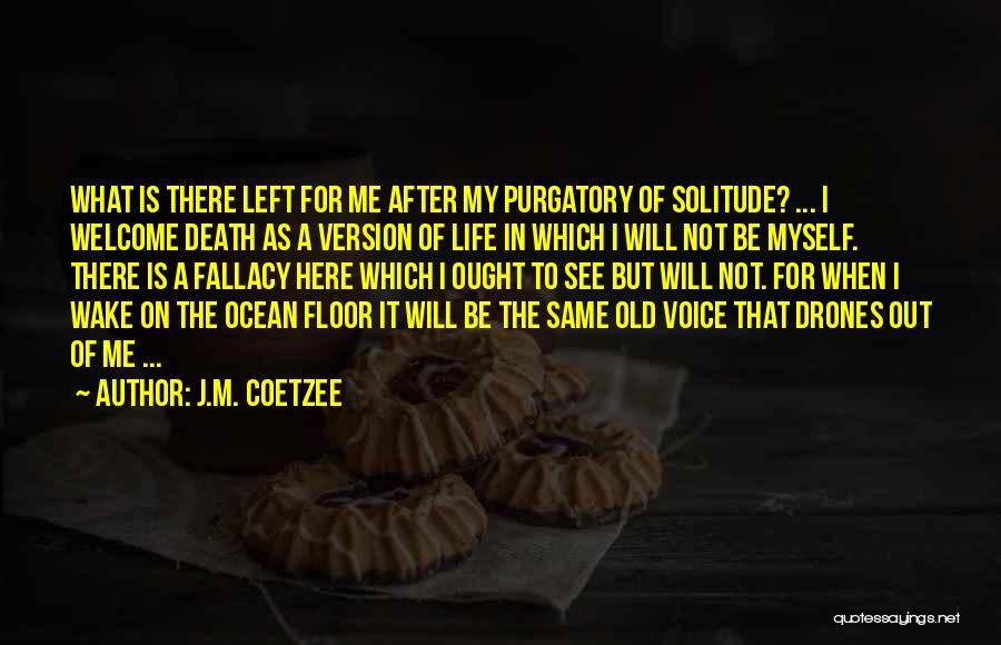 Welcome To My Life Quotes By J.M. Coetzee