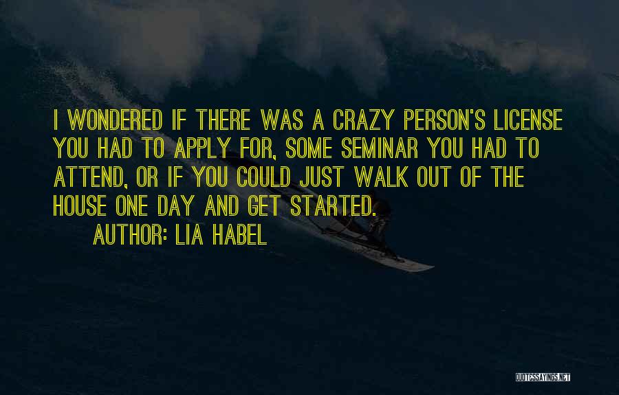 Welcome To Seminar Quotes By Lia Habel