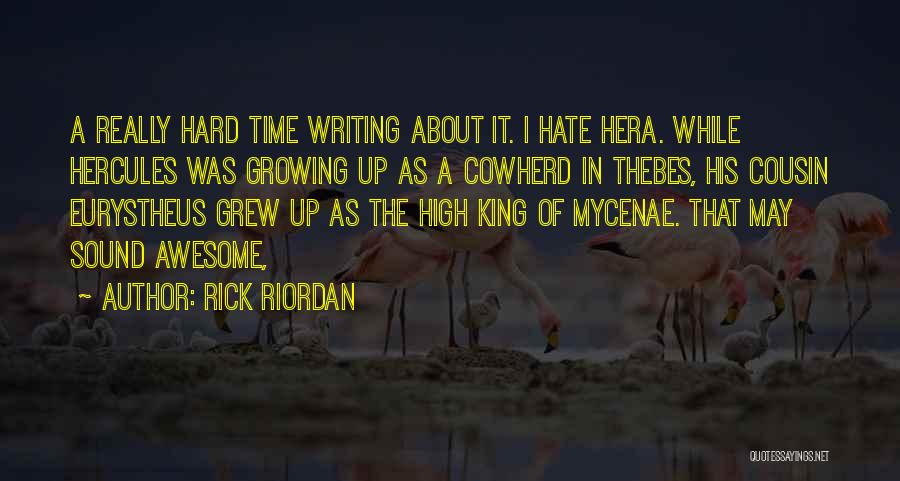 Welcome To Thebes Quotes By Rick Riordan