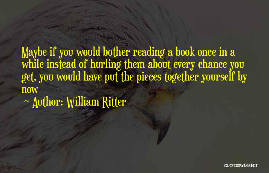 Welcoming New Members Quotes By William Ritter