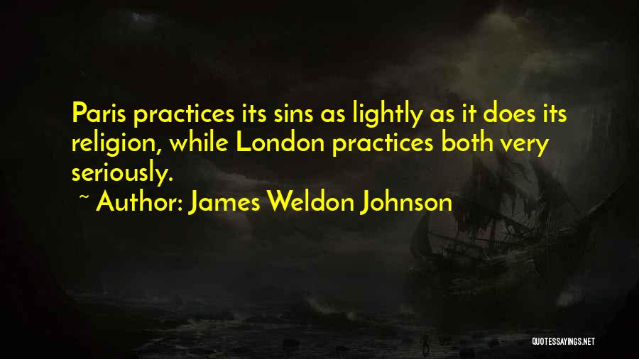 Weldon Johnson Quotes By James Weldon Johnson