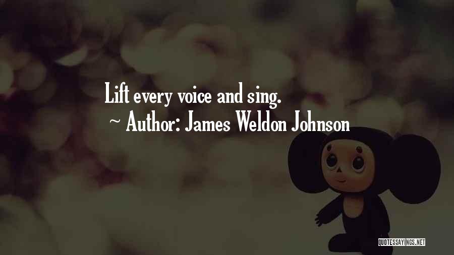 Weldon Johnson Quotes By James Weldon Johnson