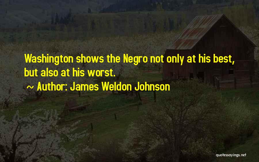 Weldon Johnson Quotes By James Weldon Johnson