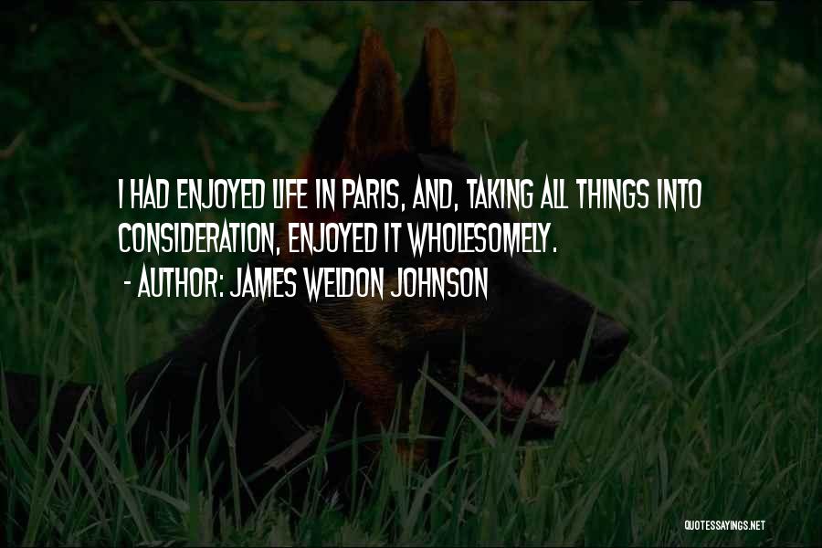 Weldon Johnson Quotes By James Weldon Johnson