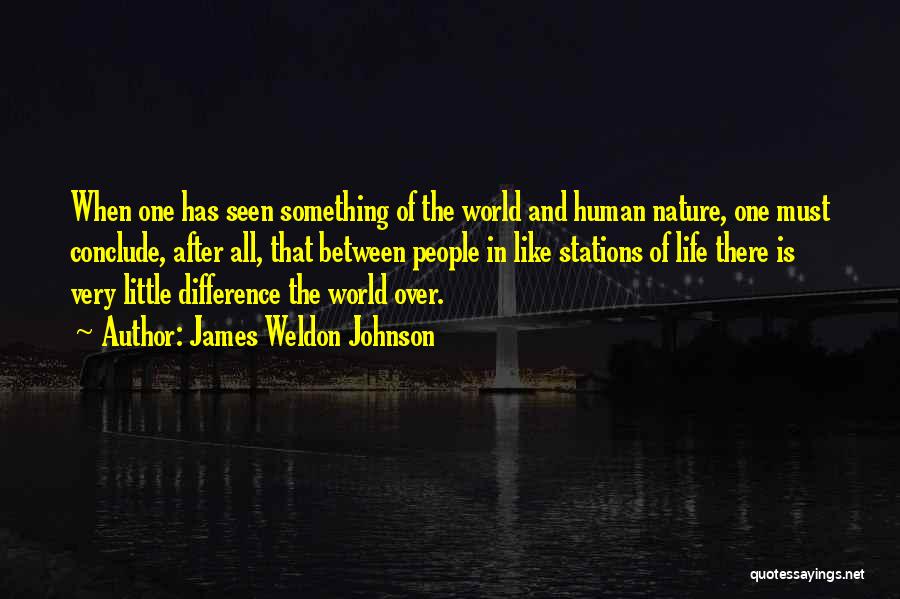 Weldon Johnson Quotes By James Weldon Johnson