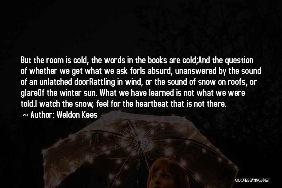 Weldon Kees Quotes 348013