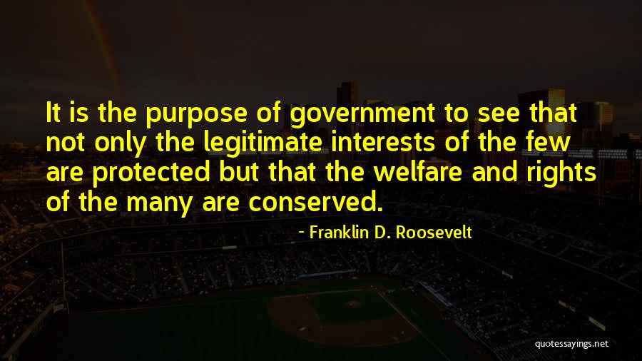 Welfare Of Humanity Quotes By Franklin D. Roosevelt Welfare Of Humanity Quotes By Franklin D. Roosevelt