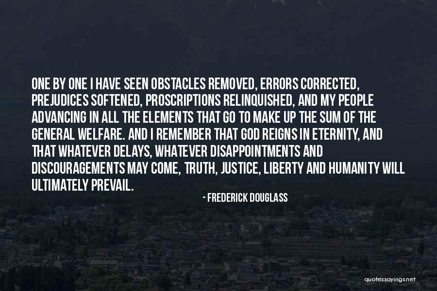 Welfare Of Humanity Quotes By Frederick Douglass Welfare Of Humanity Quotes By Frederick Douglass