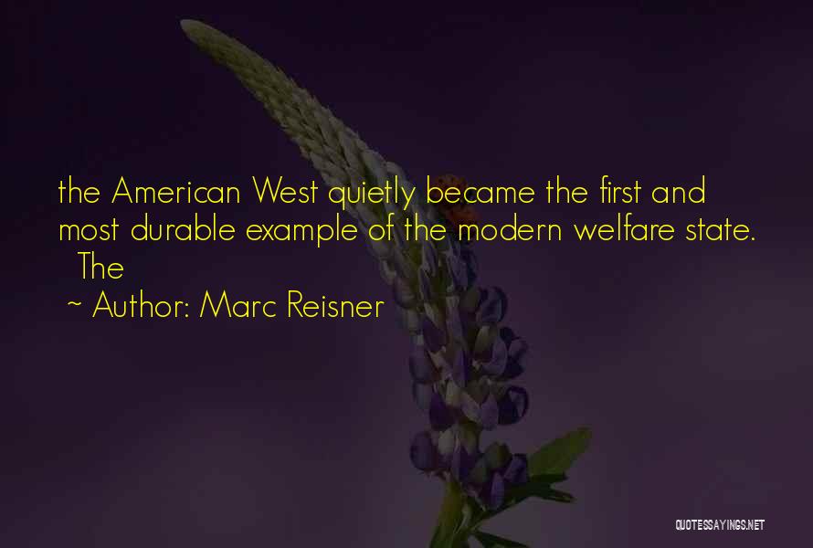 Welfare State Quotes By Marc Reisner