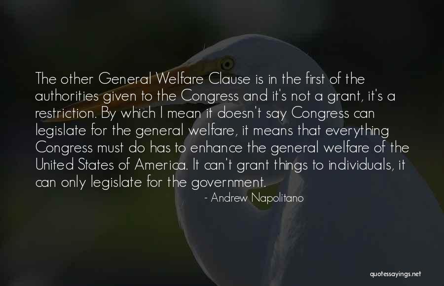 Welfare States Quotes By Andrew Napolitano Welfare States Quotes By Andrew Napolitano
