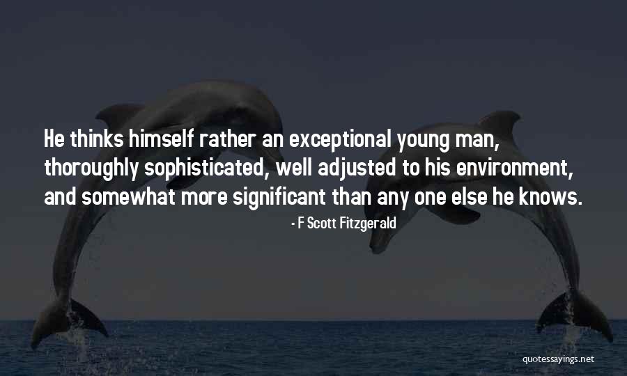 Well Adjusted Quotes By F Scott Fitzgerald Well Adjusted Quotes By F Scott Fitzgerald