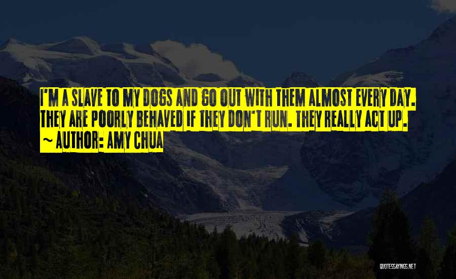 Well Behaved Dogs Quotes By Amy Chua