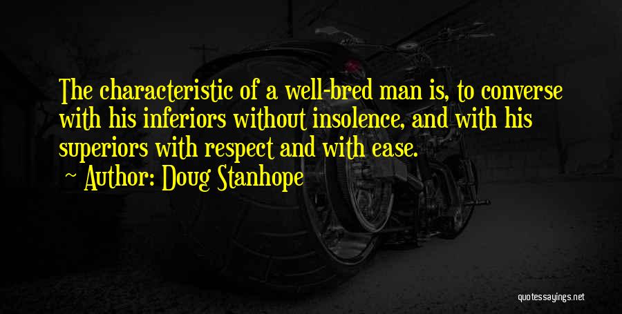 Well Bred Quotes By Doug Stanhope