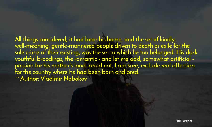 Well Bred Quotes By Vladimir Nabokov