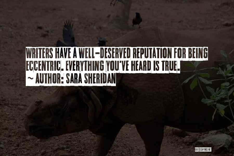 Well Deserved Quotes By Sara Sheridan