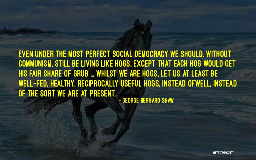 Well Fed Quotes By George Bernard Shaw Well Fed Quotes By George Bernard Shaw