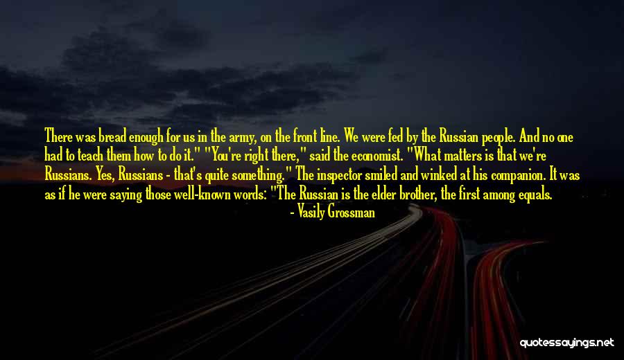 Well Fed Quotes By Vasily Grossman