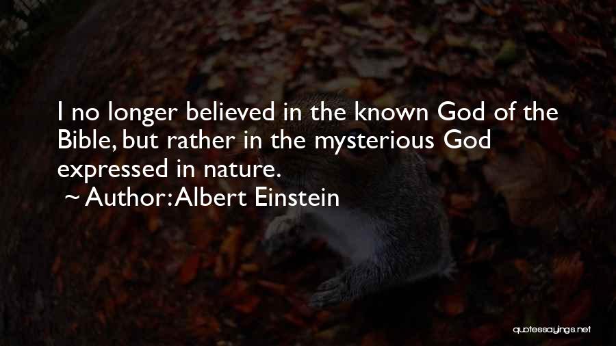 Well Known Bible Quotes By Albert Einstein