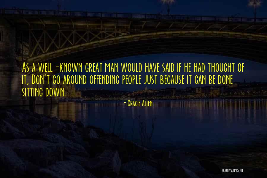 Well Known Quotes By Gracie Allen Well Known Quotes By Gracie Allen