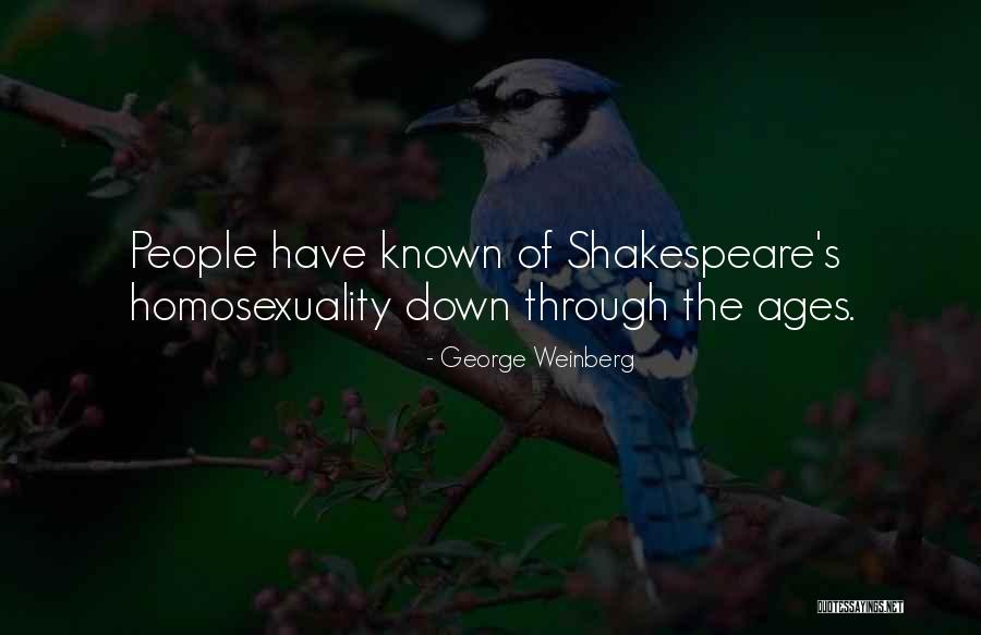 Well Known Shakespeare Quotes By George Weinberg Well Known Shakespeare Quotes By George Weinberg