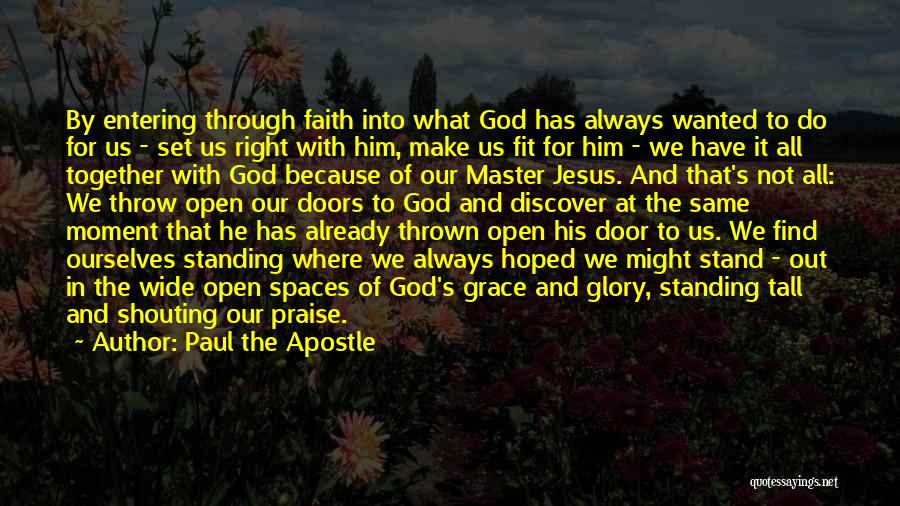 We'll Make It Through Quotes By Paul The Apostle