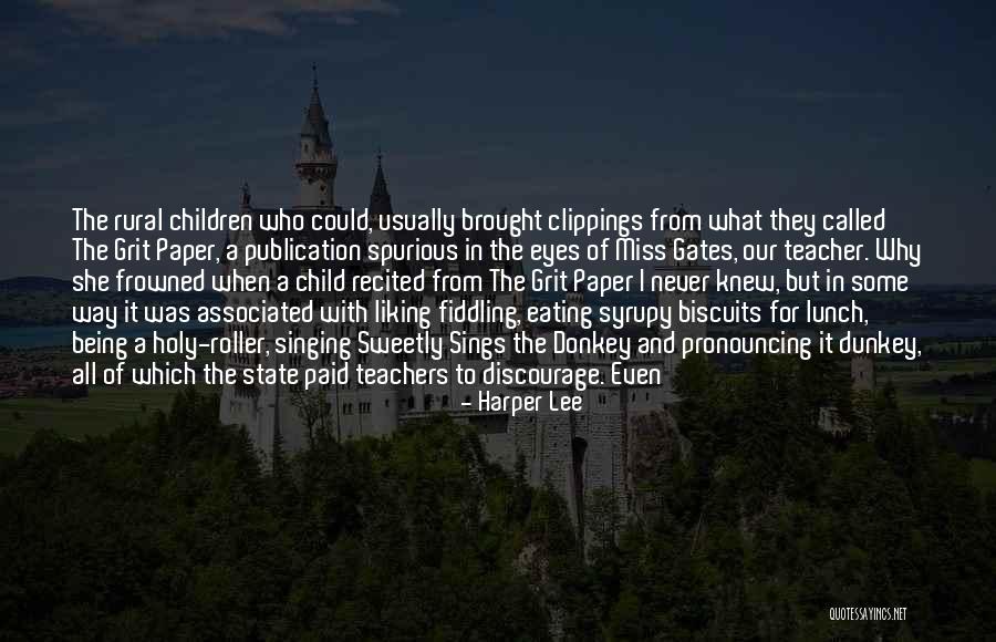 We'll Miss You Teacher Quotes By Harper Lee