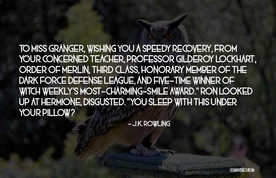 We'll Miss You Teacher Quotes By J.K. Rowling