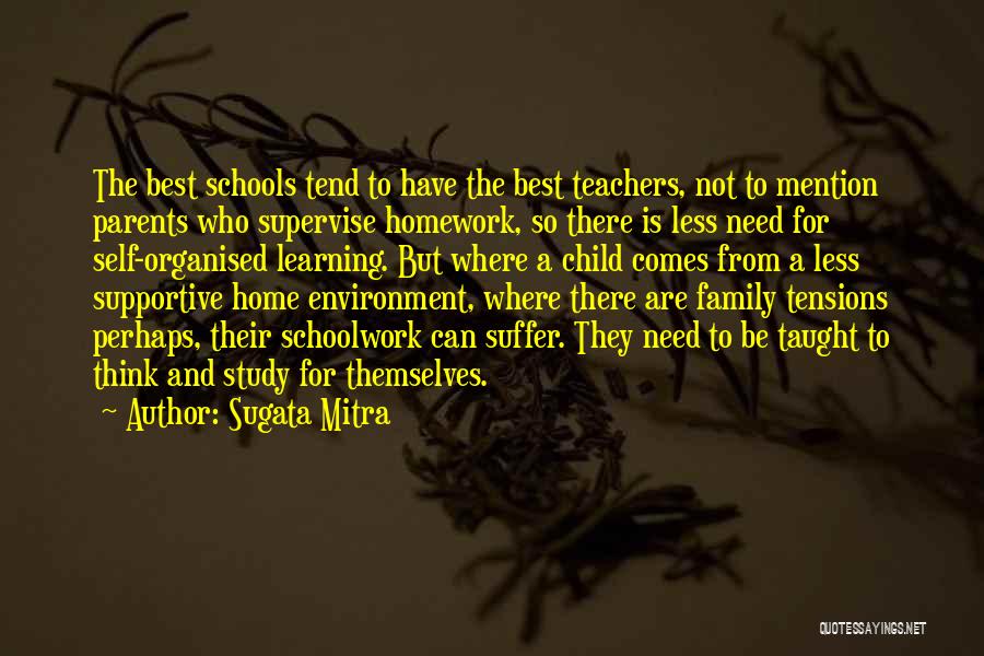 Well Organised Quotes By Sugata Mitra