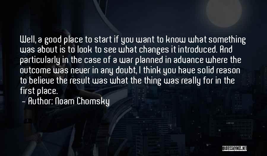 Well Planned Quotes By Noam Chomsky