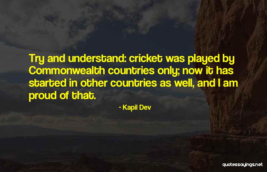 Well Played Cricket Quotes By Kapil Dev Well Played Cricket Quotes By Kapil Dev