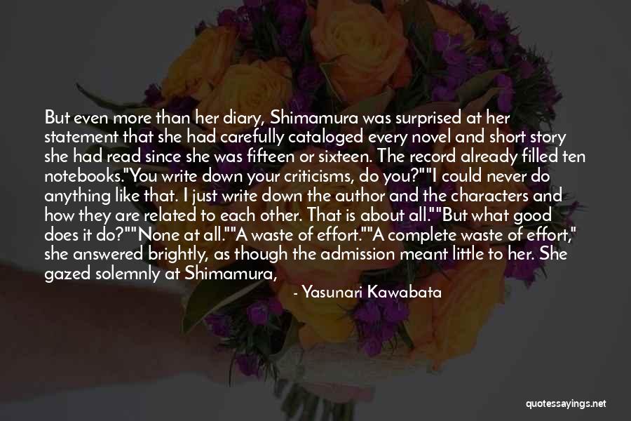 Well Read Woman Quotes By Yasunari Kawabata Well Read Woman Quotes By Yasunari Kawabata