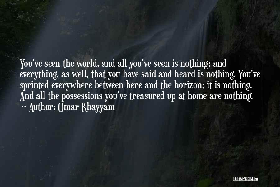 Well Said Life Quotes By Omar Khayyam