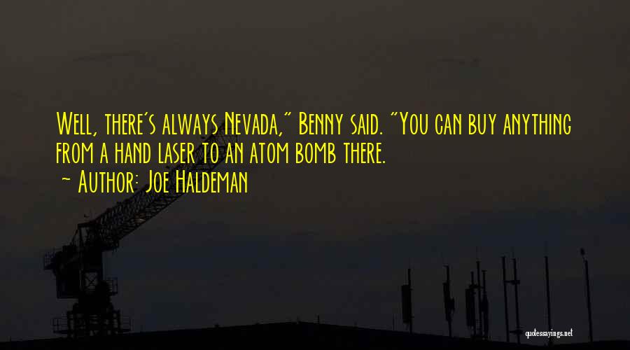 Well Said Quotes By Joe Haldeman