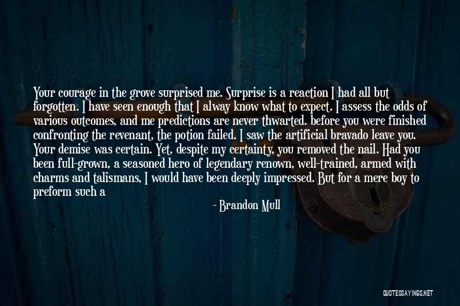 Well Seasoned Quotes By Brandon Mull Well Seasoned Quotes By Brandon Mull
