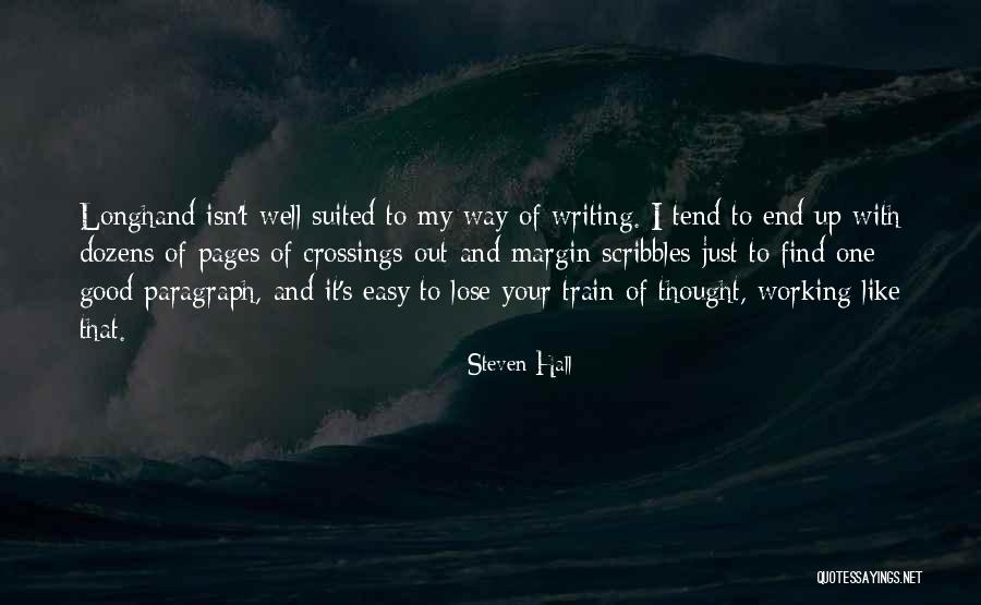 Well Suited Quotes By Steven Hall Well Suited Quotes By Steven Hall