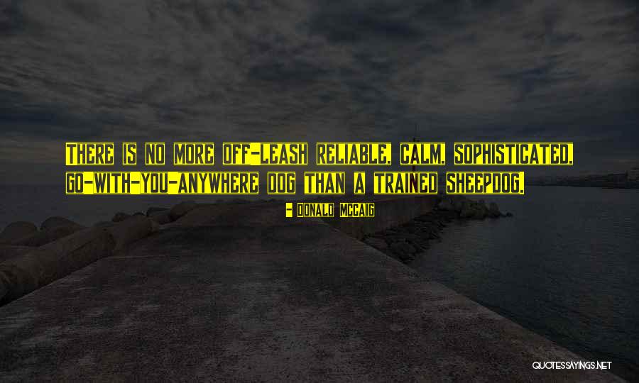 Well Trained Dog Quotes By Donald McCaig Well Trained Dog Quotes By Donald McCaig