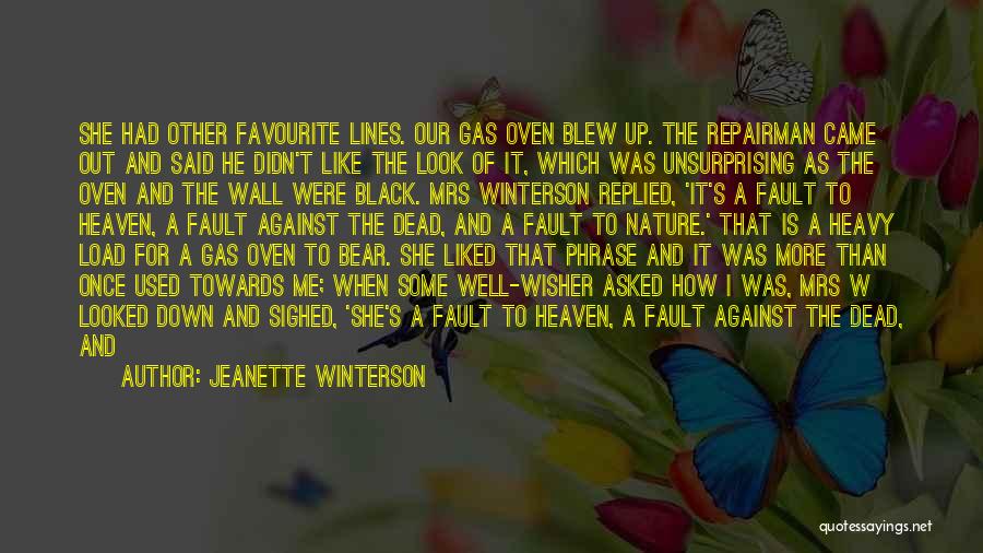 Well Wisher Quotes By Jeanette Winterson