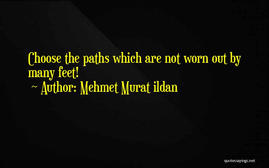 Well Worn Path Quotes By Mehmet Murat Ildan
