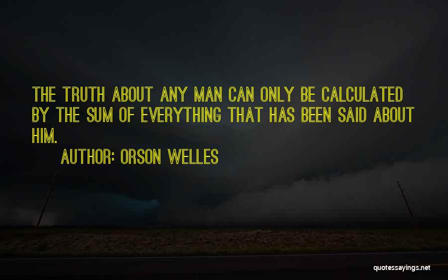 Welles Quotes By Orson Welles