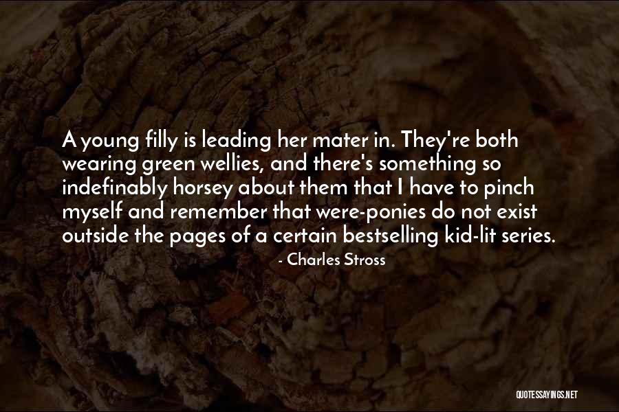 Wellies Quotes By Charles Stross