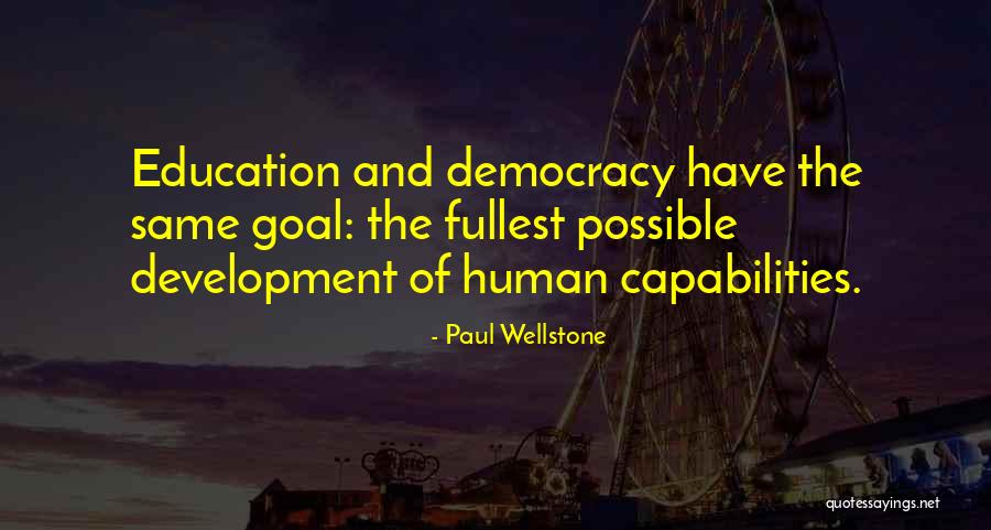 Wellstone Quotes By Paul Wellstone