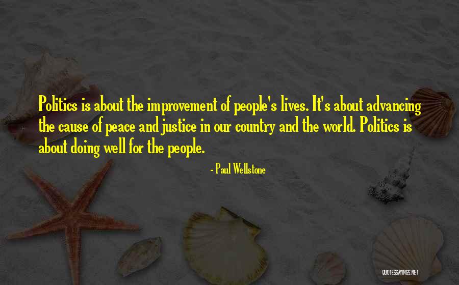 Wellstone Quotes By Paul Wellstone