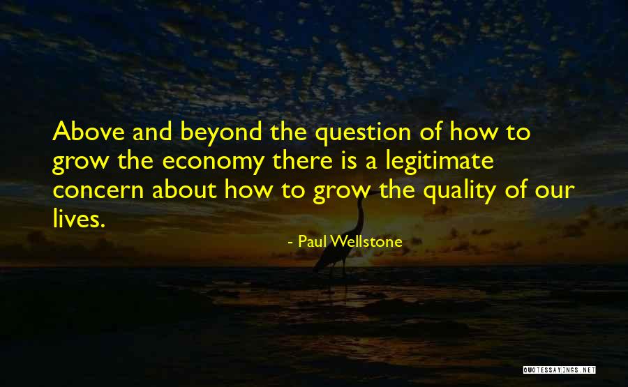 Wellstone Quotes By Paul Wellstone